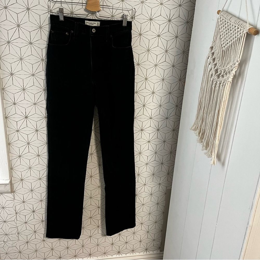 Abercrombie & Fitch The 90’s Ultra High Rise 2L Black